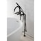 Aqua Vintage CCK8105DKL Freestanding Tub Faucet with Supply Line, Stop Valve, Oil Rubbed Bronze CCK8105DKL - alternate 5
